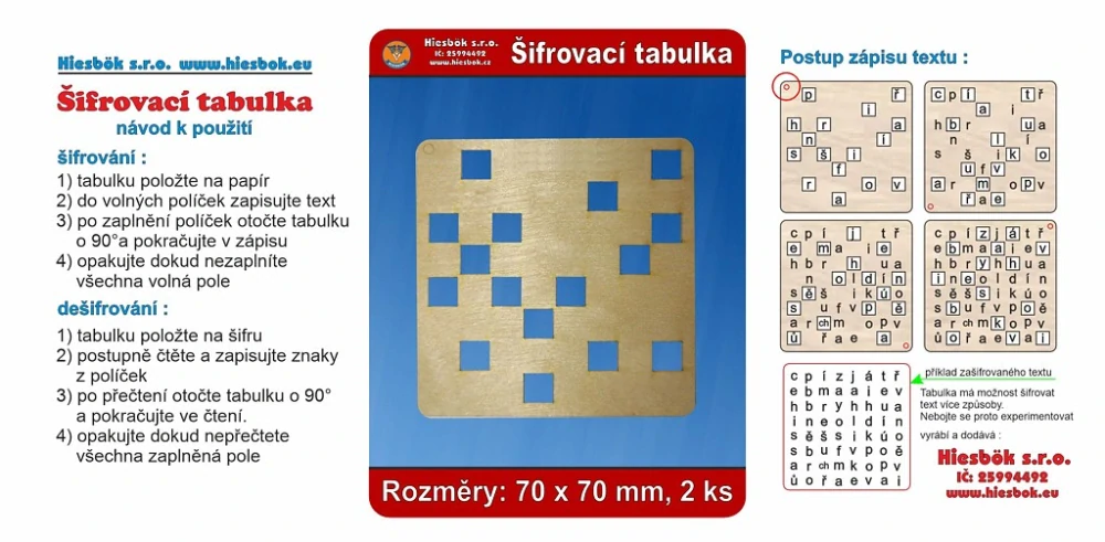 Šifrovací tabulka