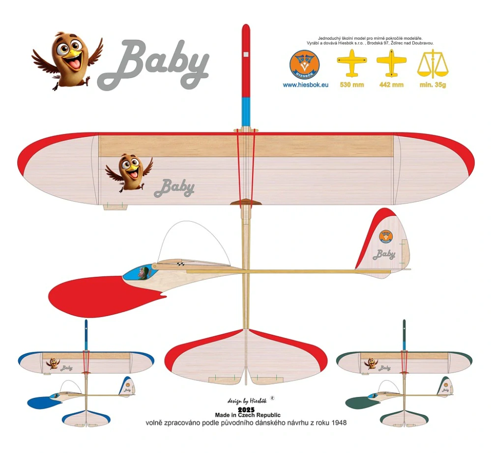 Baby školní model