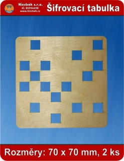 Šifrovací tabulka